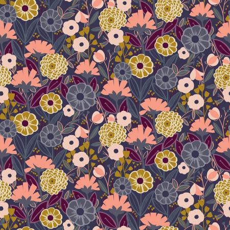 Cotton and Steel - Diana Slate Cotton Fabric