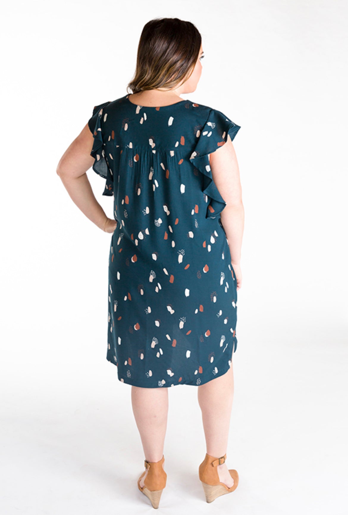Chalk and Notch - Farrah Blouse and Dress Sewing Pattern
