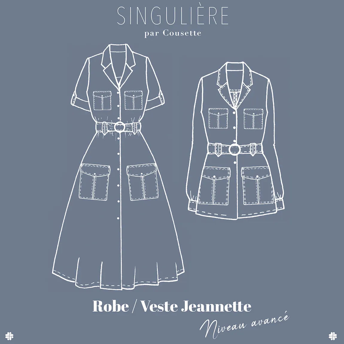 Cousette - Jeannette Dress and Jacket Sewing Pattern