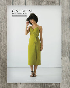 True / Bias  -  CALVIN Wrap Dress & Top Sewing Pattern