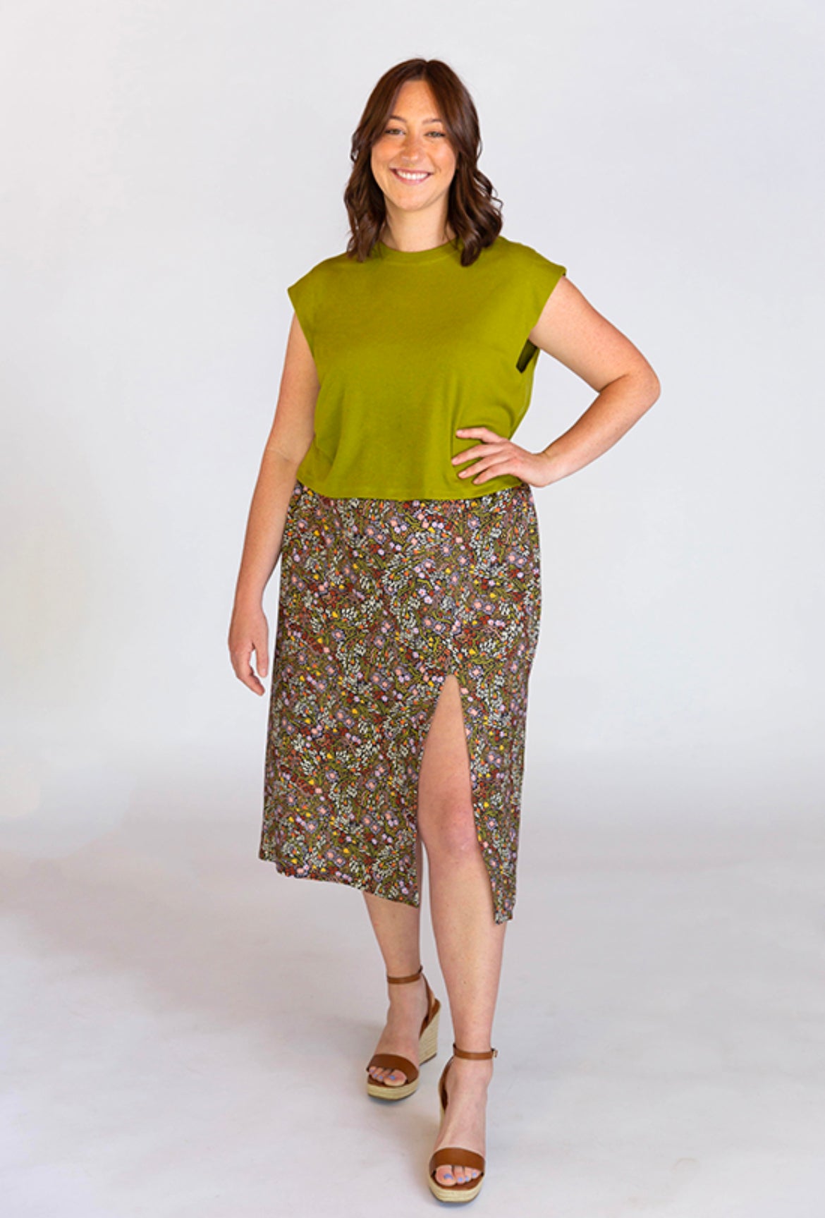 Chalk and Notch - Evelyn Skirt Sewing Pattern