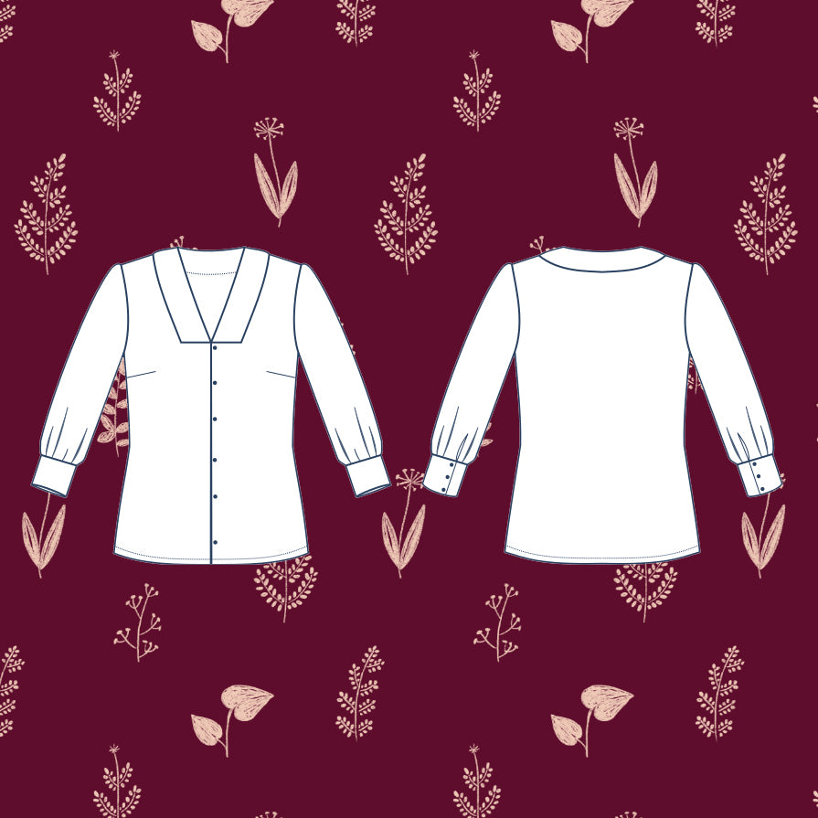 Lise Tailor - Herbier Blouse Sewing Pattern