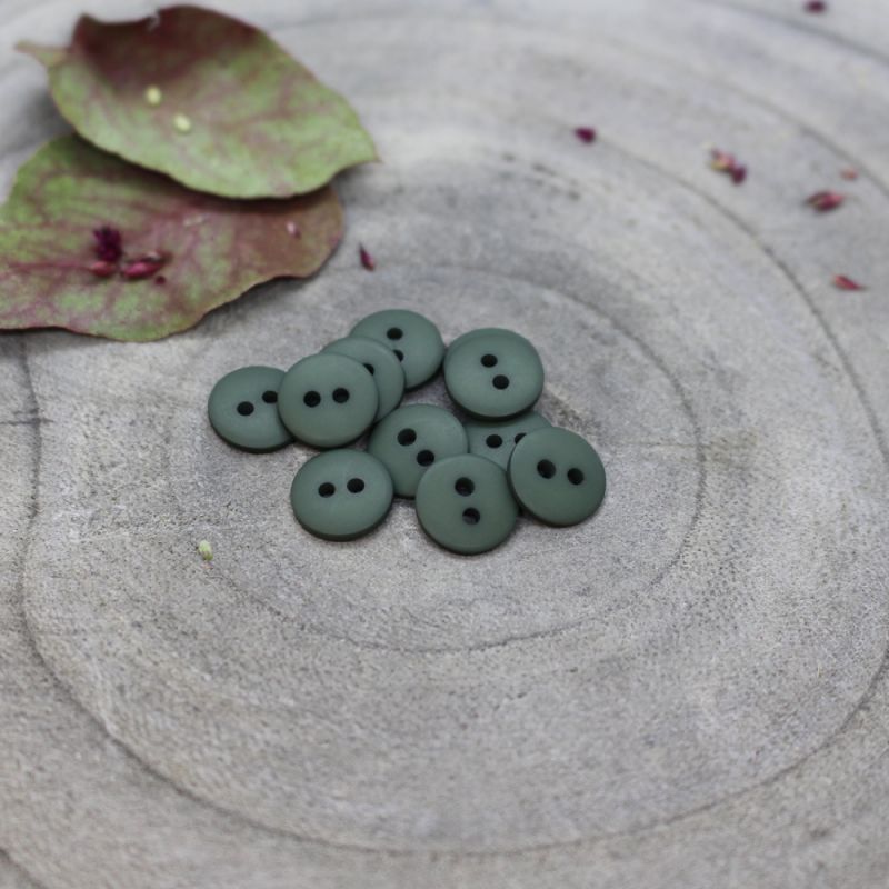 Atelier Brunette - Classic Matte Buttons - Cedar 10mm