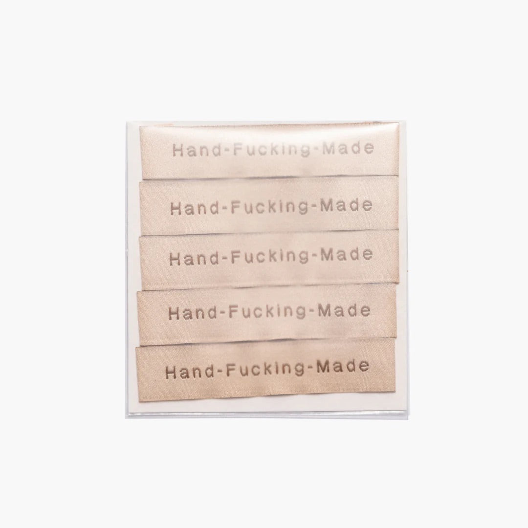 Kylie and the Machine - Hand-F***-Made Printed Labels - 10 Pack