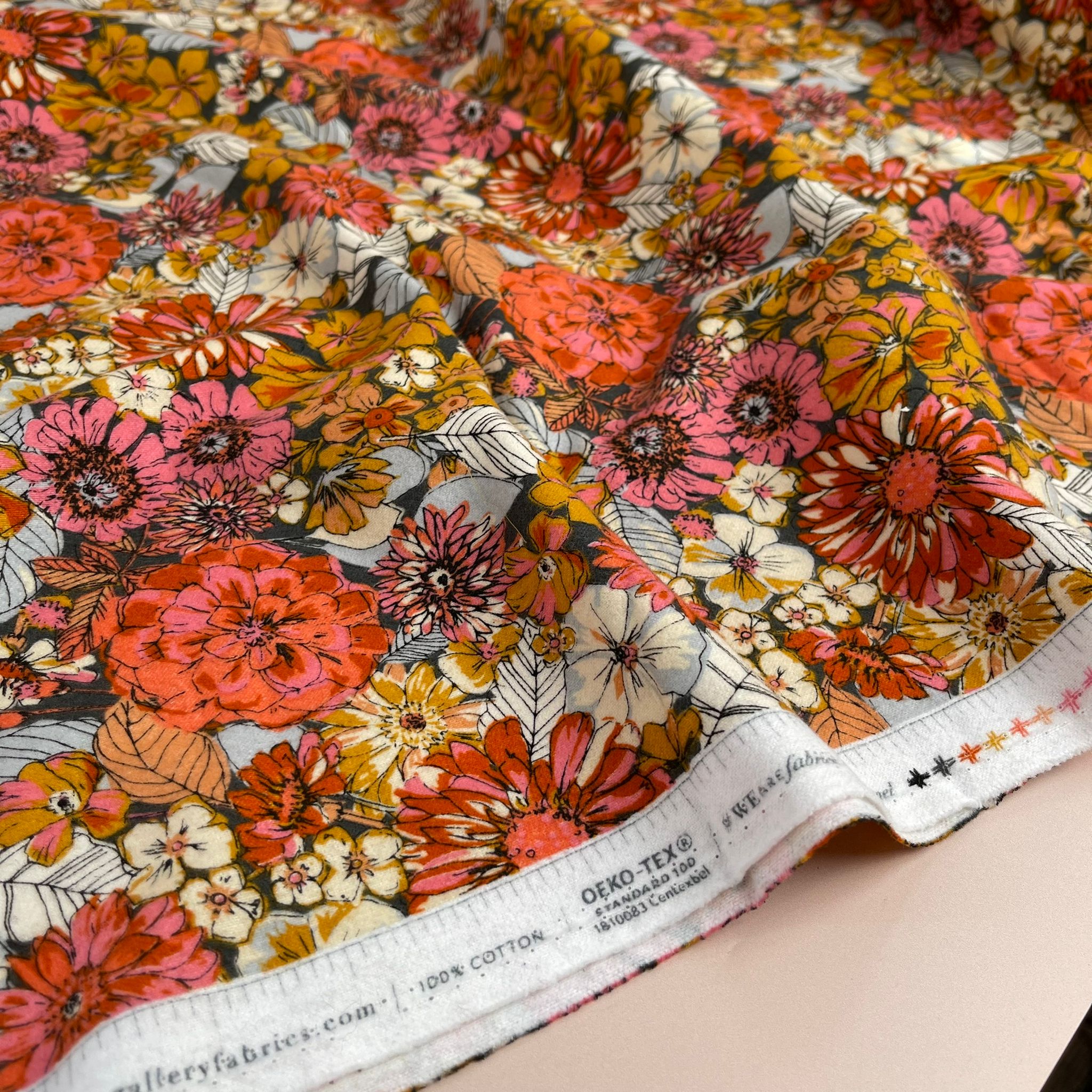 Art Gallery Fabrics - Fleuron Haven Brushed Cotton Flannel