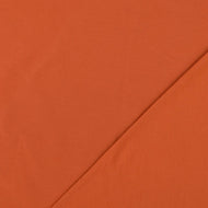 Essential Chic Rust Orange Plain Cotton Jersey Fabric