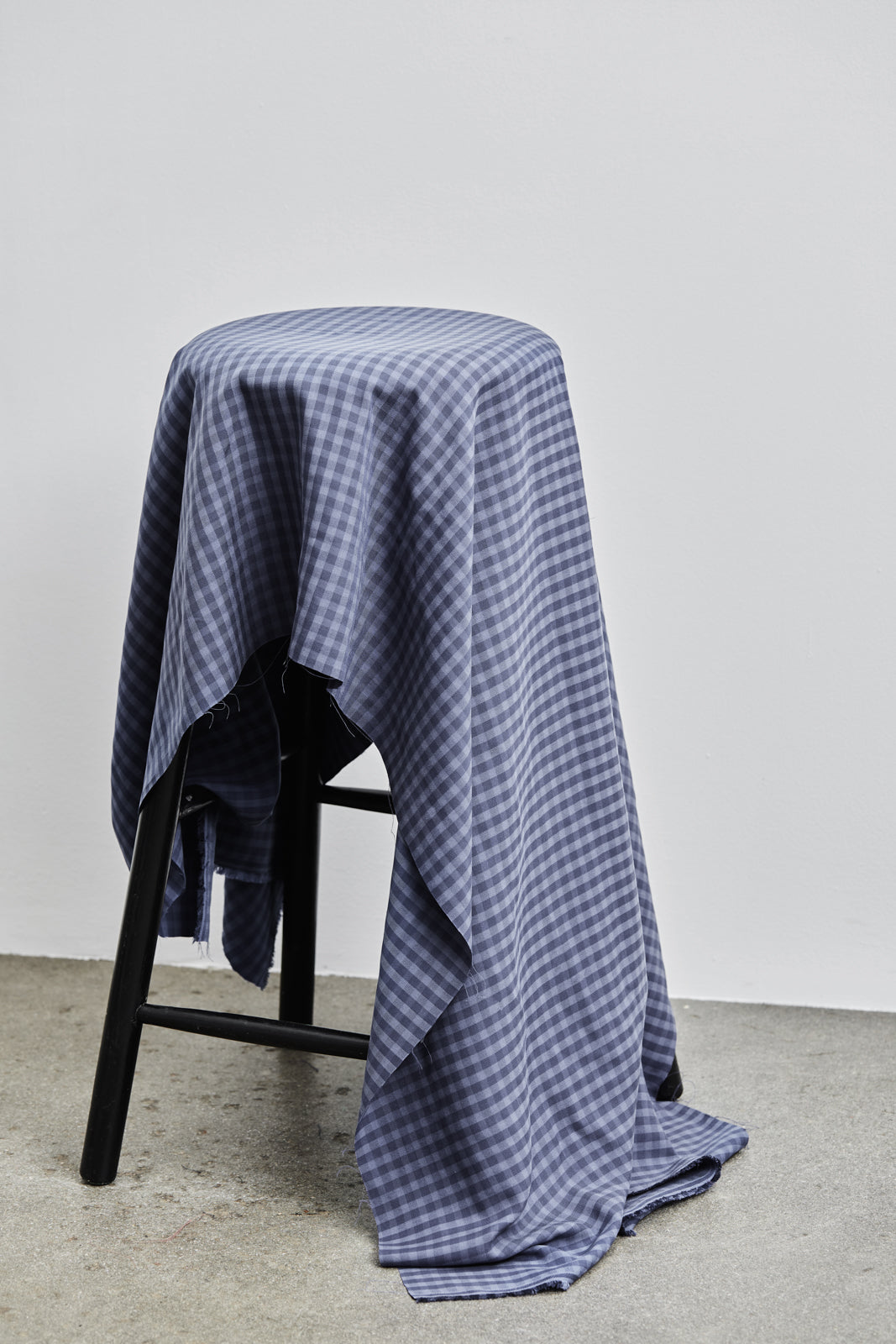 Meet MILK - Dusty Blue Two Tone Check with TENCEL™ Lyocell fibres
