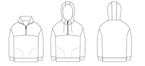 Wardrobe by Me - Zip-Up Sweater - Mens Sewing Pattern
