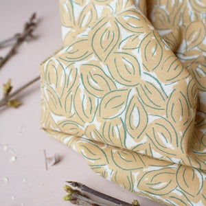 Atelier Brunette - Petal Mustard Cotton Gauze Fabric