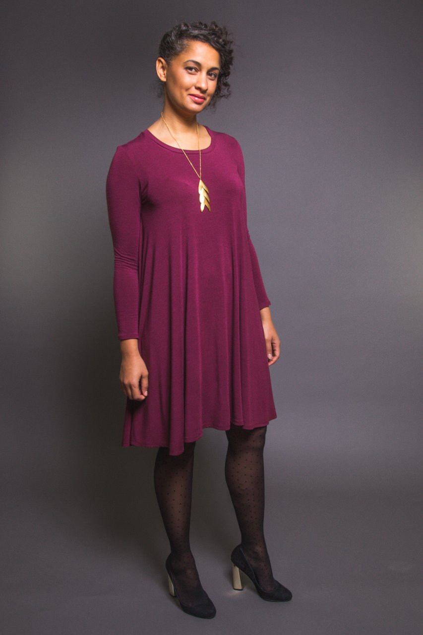 Closet Case - Ebony Knitt Dress and T- Shirt Sewing Pattern