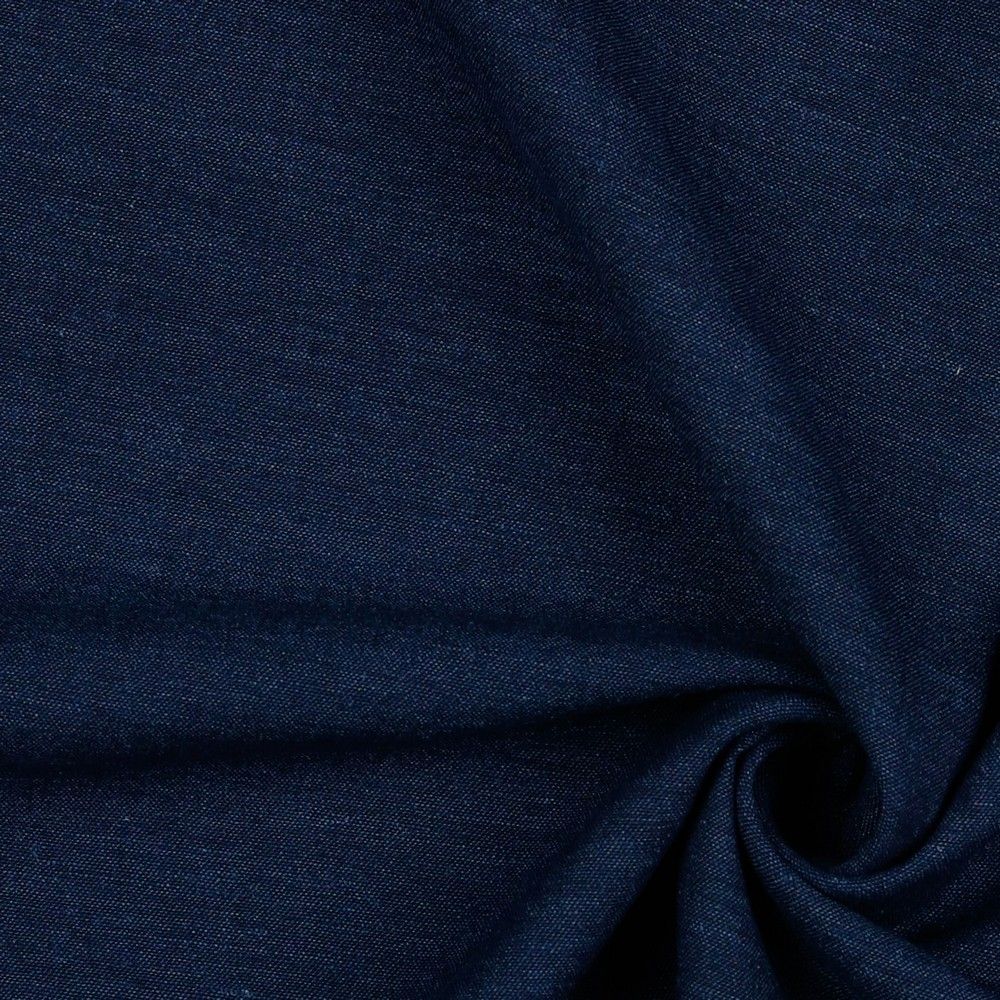 Sorona Linen in Navy - New Eco Linen Blend Fabric