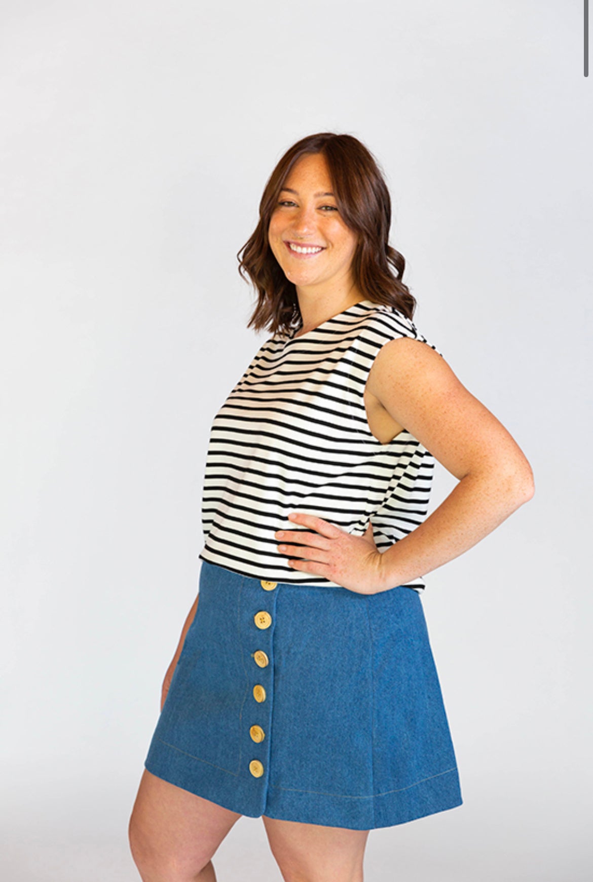 Chalk and Notch - Evelyn Skirt Sewing Pattern