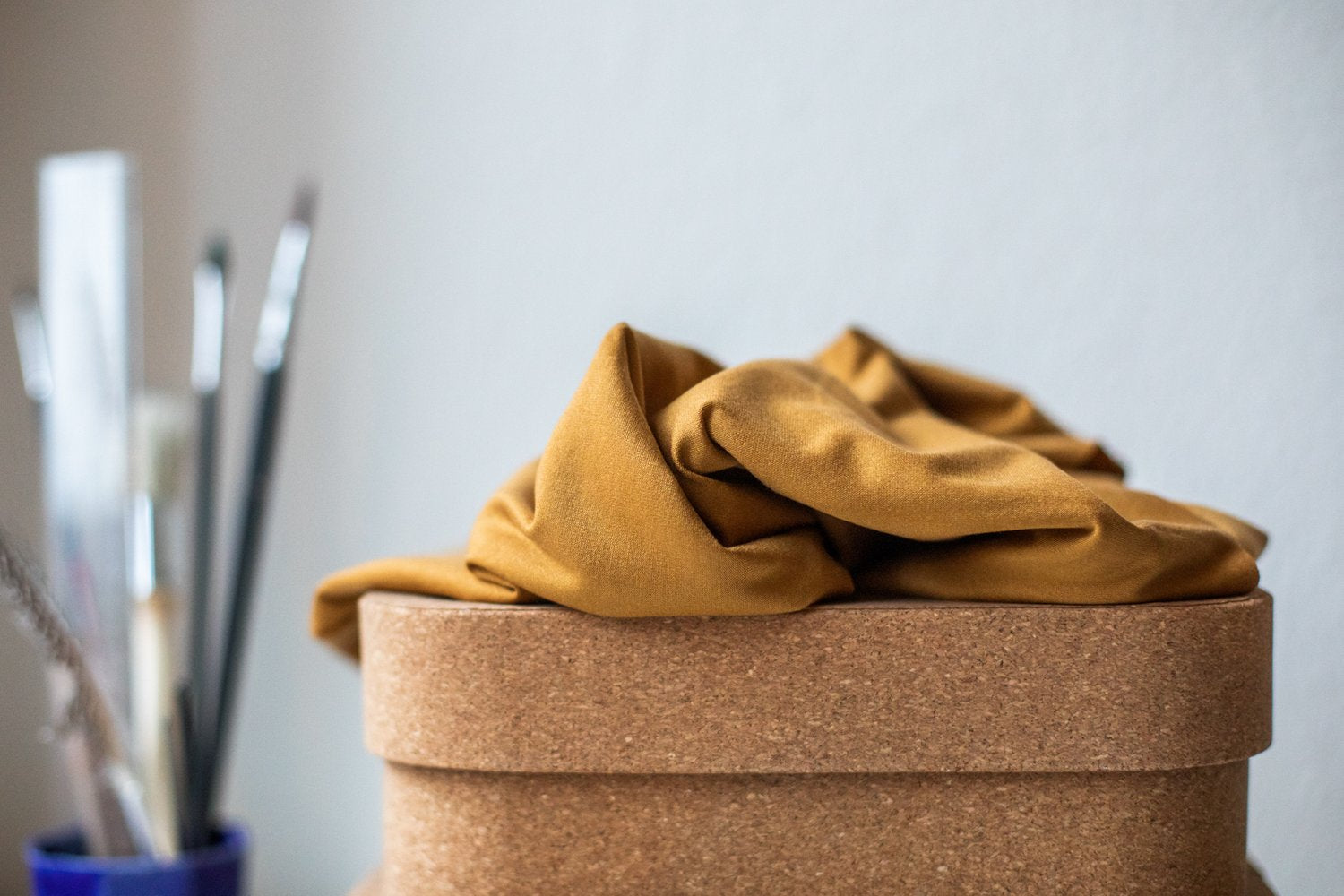 Meet MILK - Mustard Stretch Jersey with TENCEL™ fibers