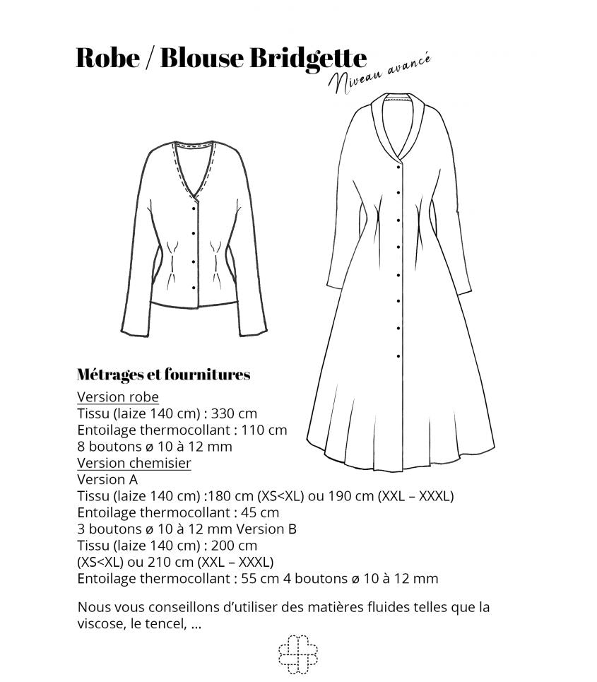 Cousette - Bridgette Dress and Blouse Sewing Pattern