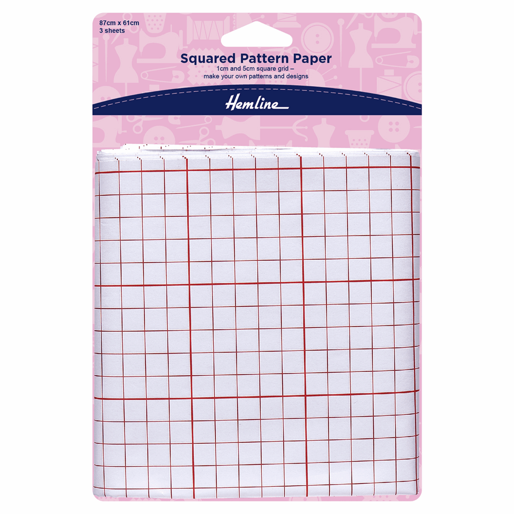 Hemline Squared Pattern Paper