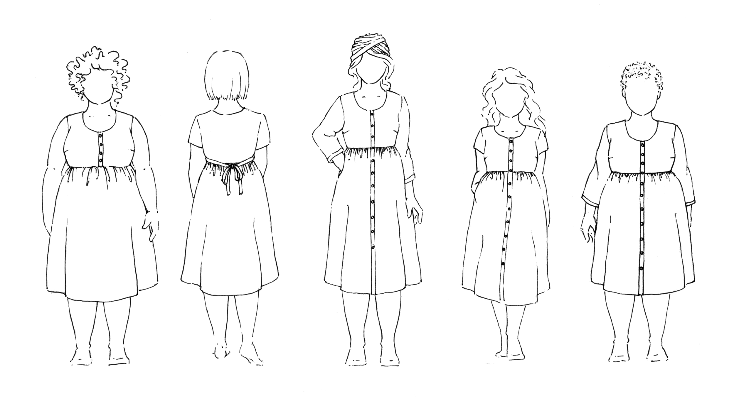 Sew Liberated Hinterland Dress Sewing Pattern