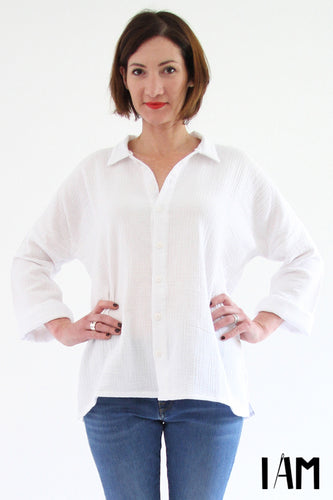 I AM - Lucienne Shirt / Tunic / Dress Sewing Pattern