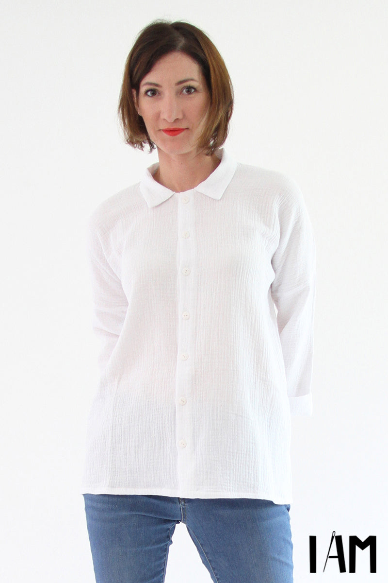 I AM - Lucienne Shirt / Tunic / Dress Sewing Pattern