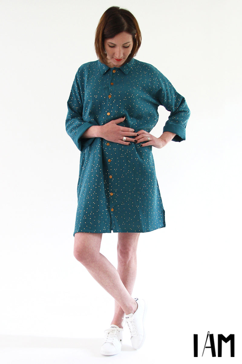 I AM - Lucienne Shirt / Tunic / Dress Sewing Pattern