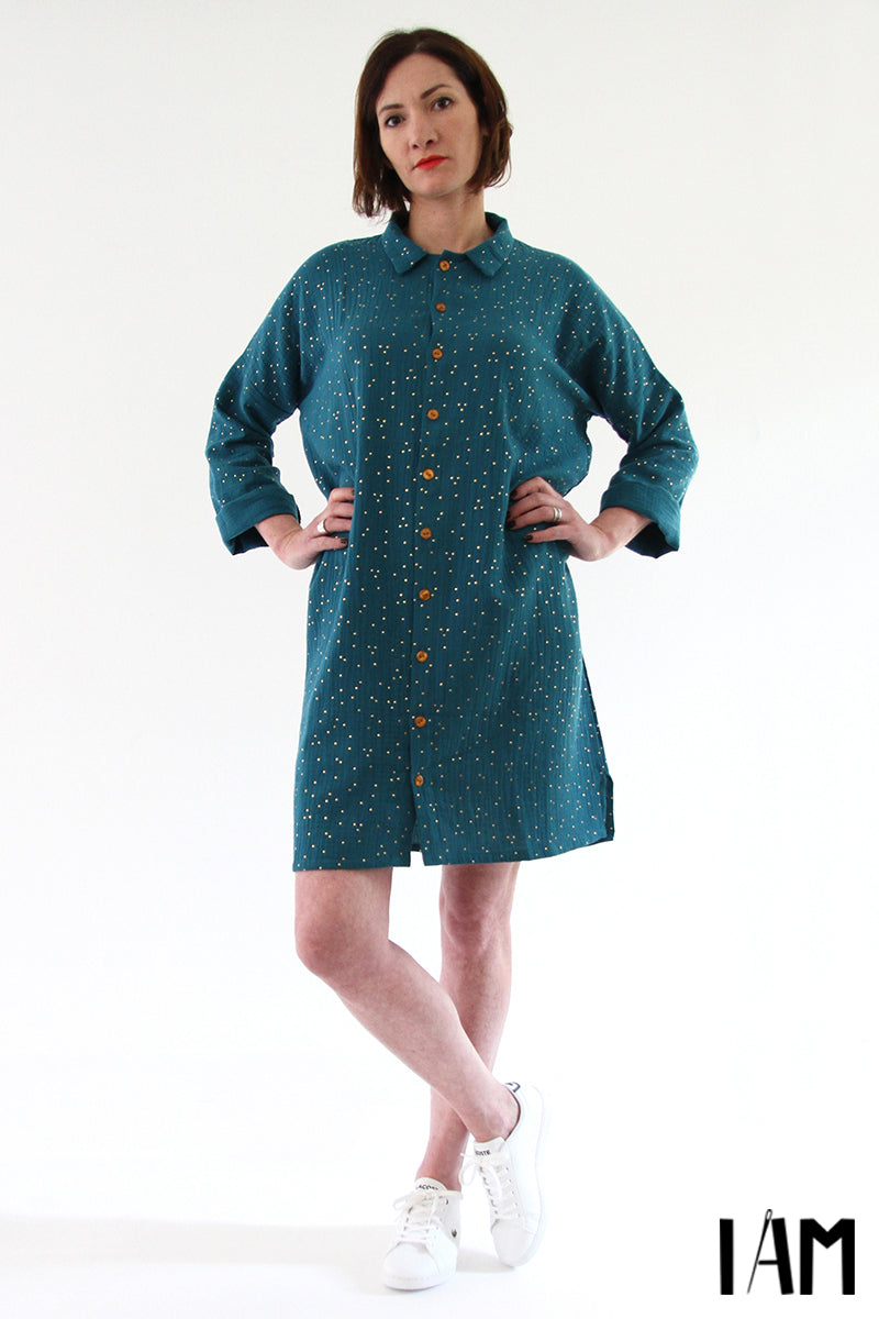 I AM - Lucienne Shirt / Tunic / Dress Sewing Pattern