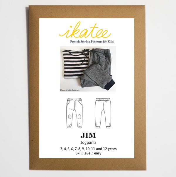 Ikatee - JIM Jogpants - Boy 3/12 - Paper Sewing Pattern