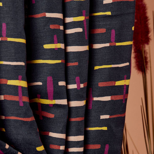 Atelier Brunette - Loom Night Linen Viscose Fabric