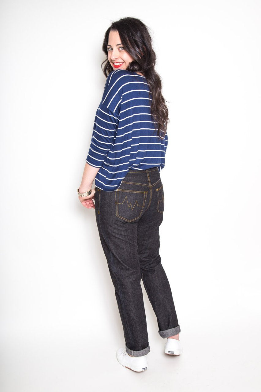 Closet Core - Morgan Boyfriend Jeans Sewing Pattern