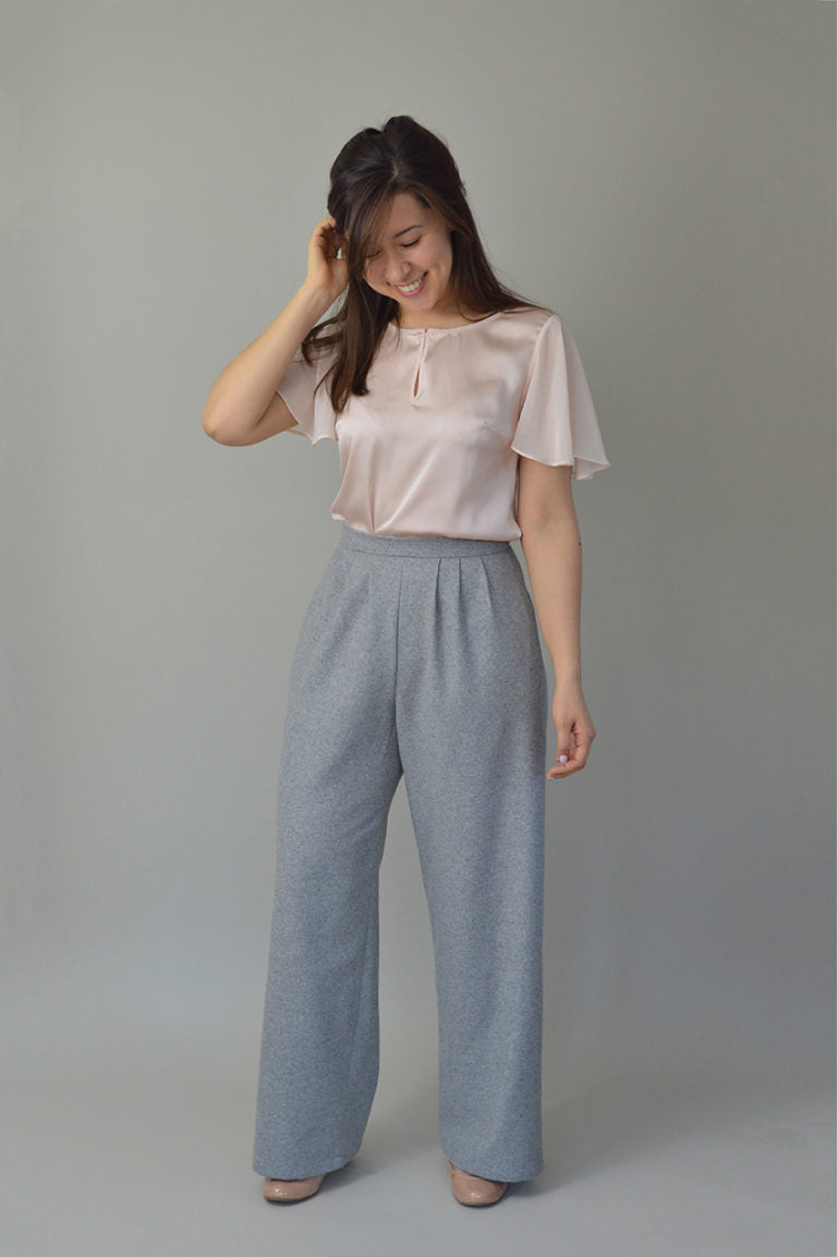 NINA LEE Portobello Trousers Sewing Pattern – Lamazi Fabrics