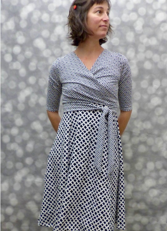 Wardrobe by Me - Wanda Wrap Dress Sewing Pattern