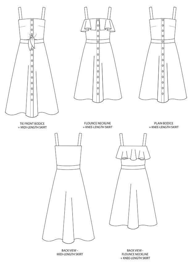 Tilly and the Buttons - Seren Dress Sewing Pattern