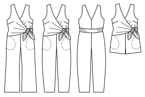 Papercut Patterns - Sierra Jumpsuit Sewing Pattern