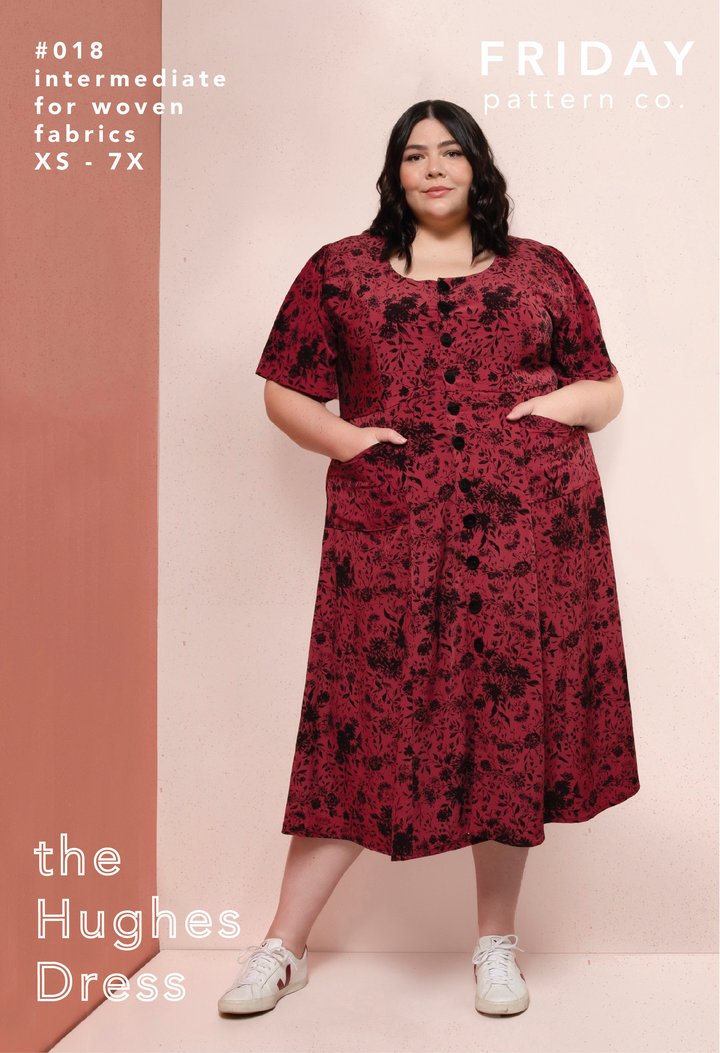 FRIDAY Pattern Co the Hughes Dress Sewing Pattern