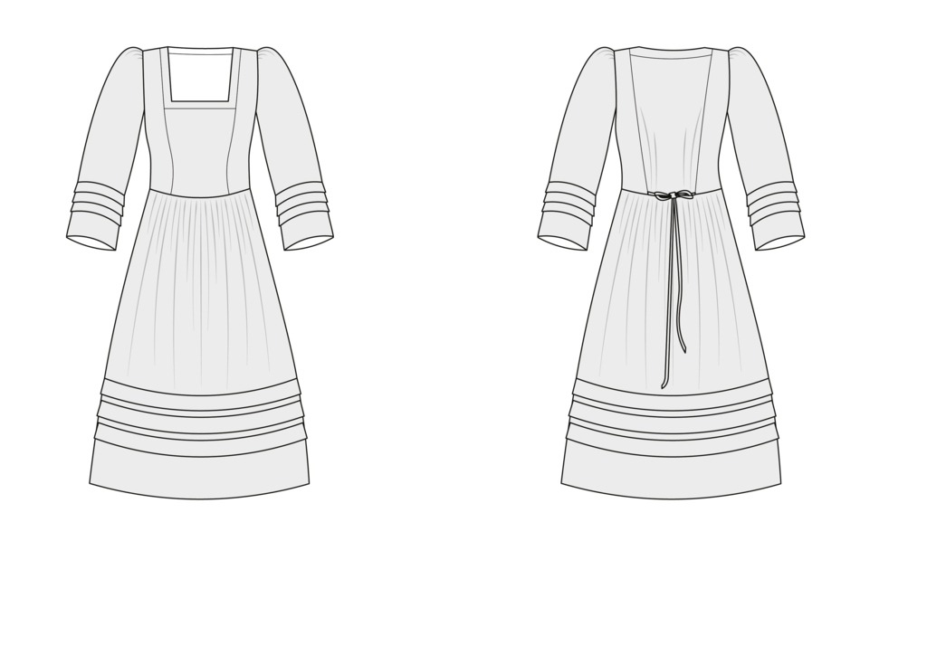 By Hand London - Tazmin Dress Sewing Pattern
