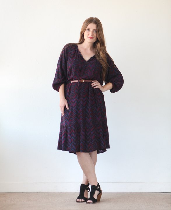 True / Bias  -  ROSCOE Blouse & Dress Sewing Pattern