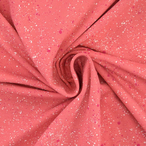 Galaxy Pink Cotton Jersey Fabric