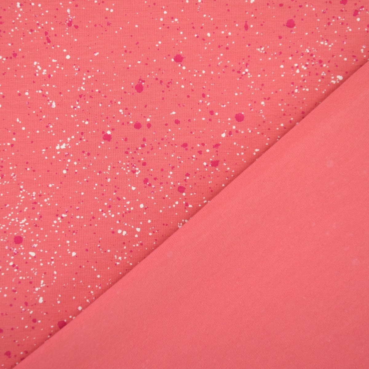 Galaxy Pink Cotton Jersey Fabric