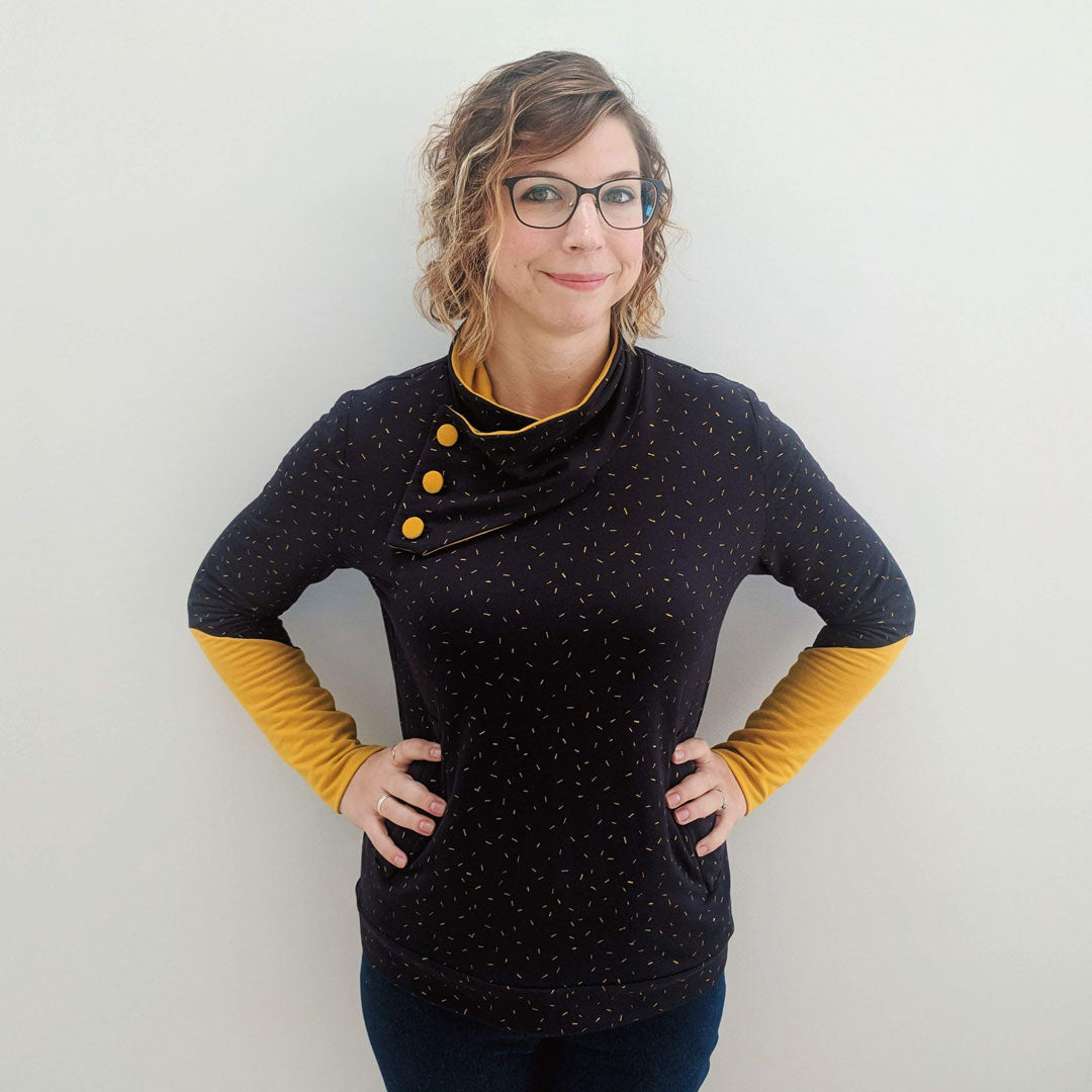 Experimental Space - Casey Sweater Sewing Pattern – Lamazi Fabrics