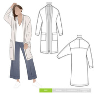 Style ARC - Como Knit Cardi (Sizes 18 - 30)  Sewing Pattern