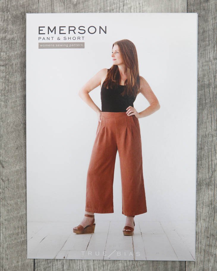True / Bias  -  EMERSON Pant & Short Sewing Pattern