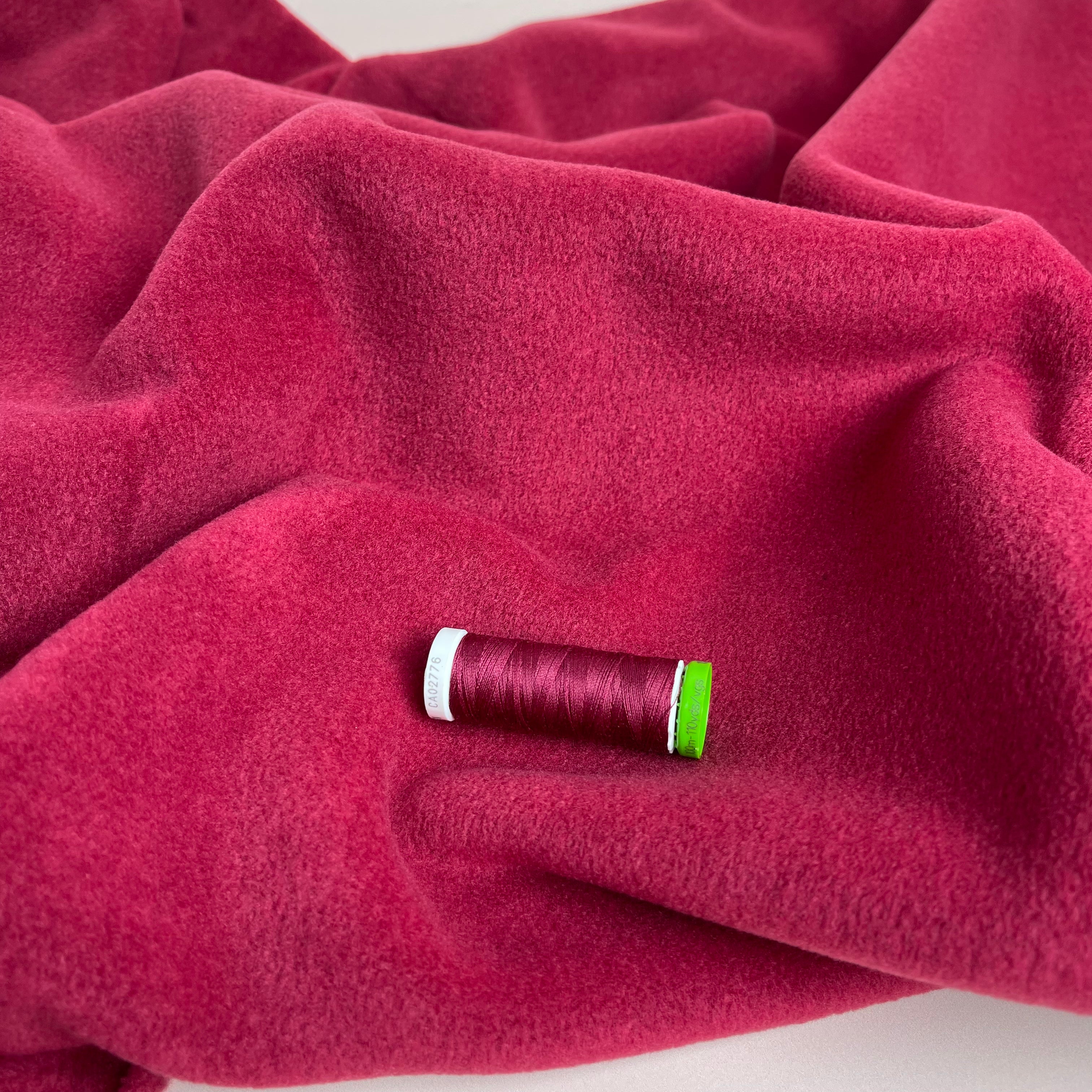 Cuddle Ultra Soft Viscose Fleece in Berry