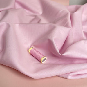 Wool Blend Cotton Twill in Pink