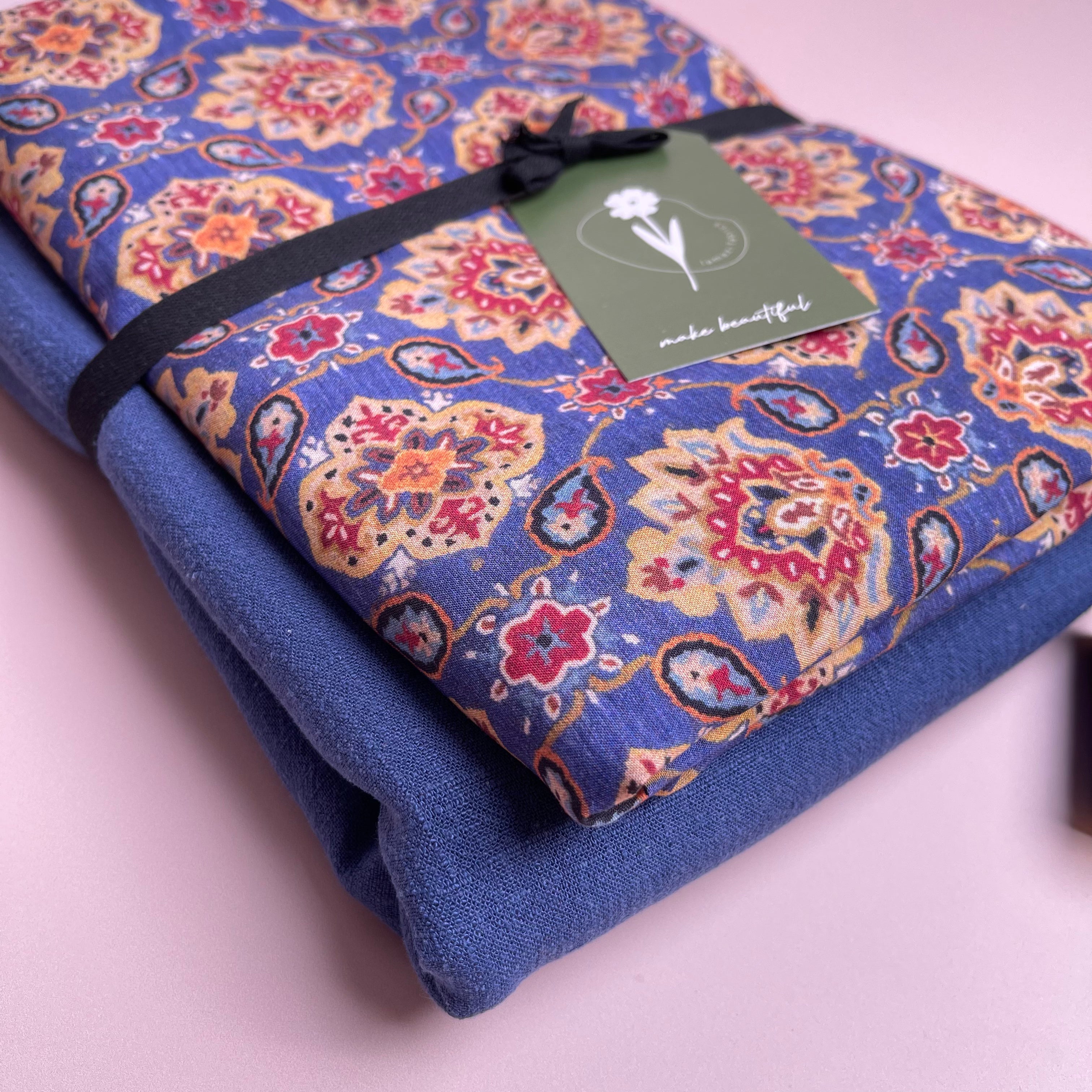 Vintage Paisley Viscose / Rayon Fabric