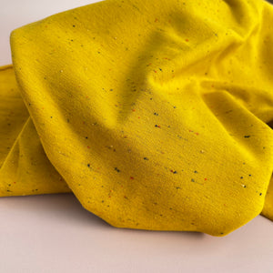 Cosy Colours Ochre with multi Flecks Sweat-Shirting