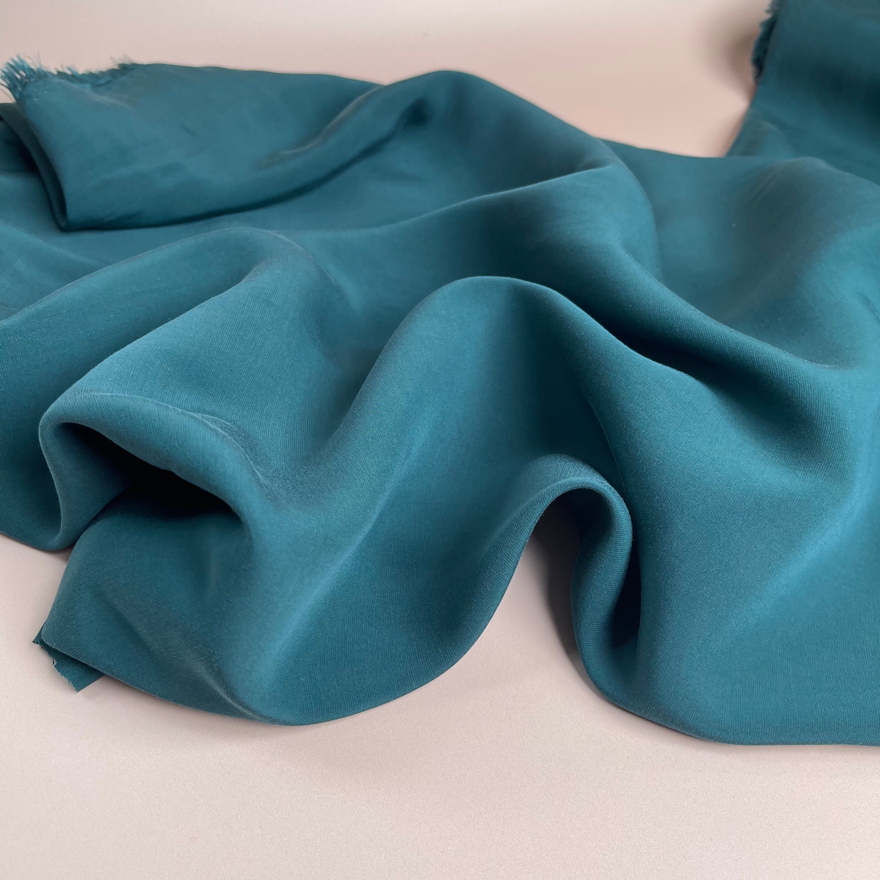 Serene Sandwashed Viscose in Teal