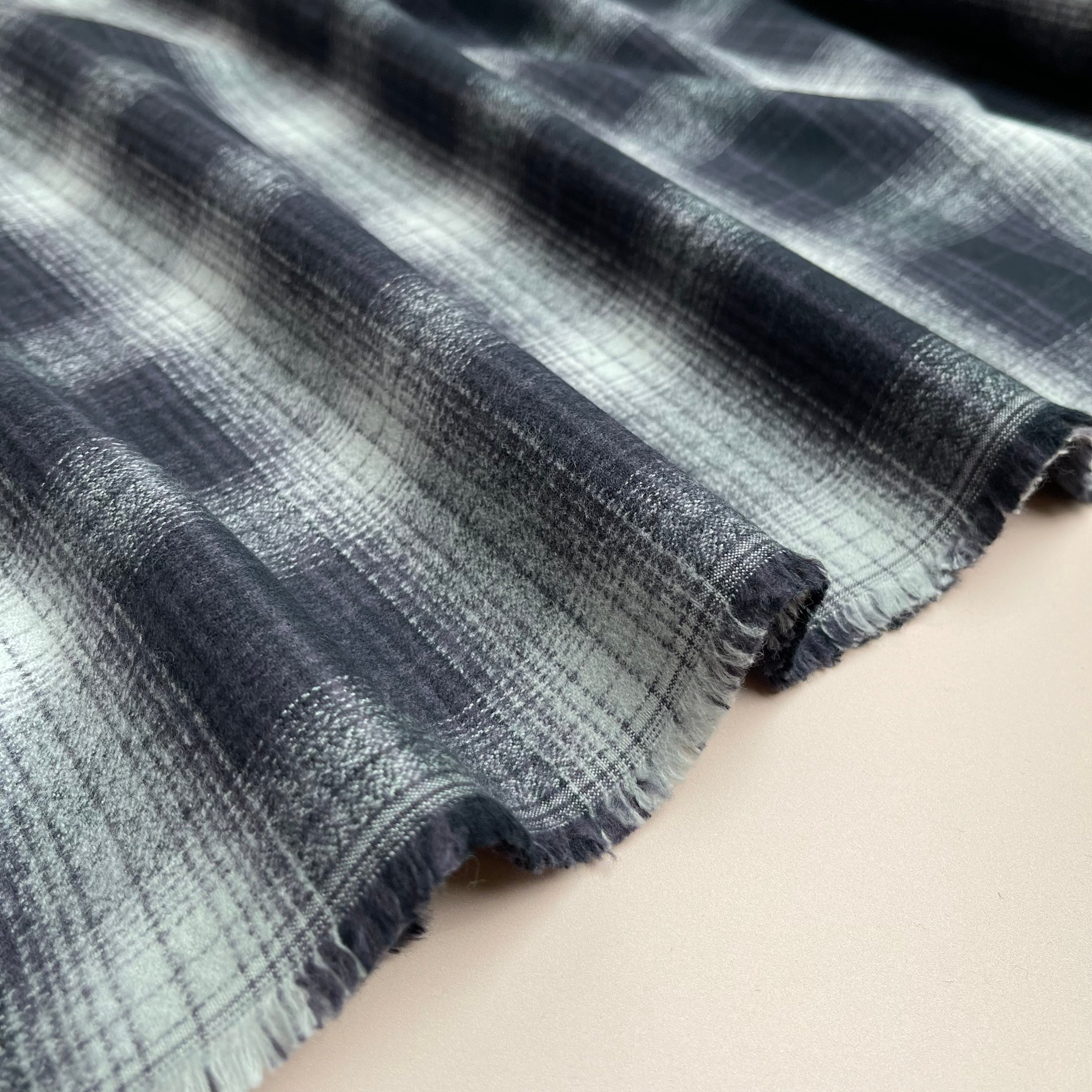 Charcoal Mammoth Cotton Flannel