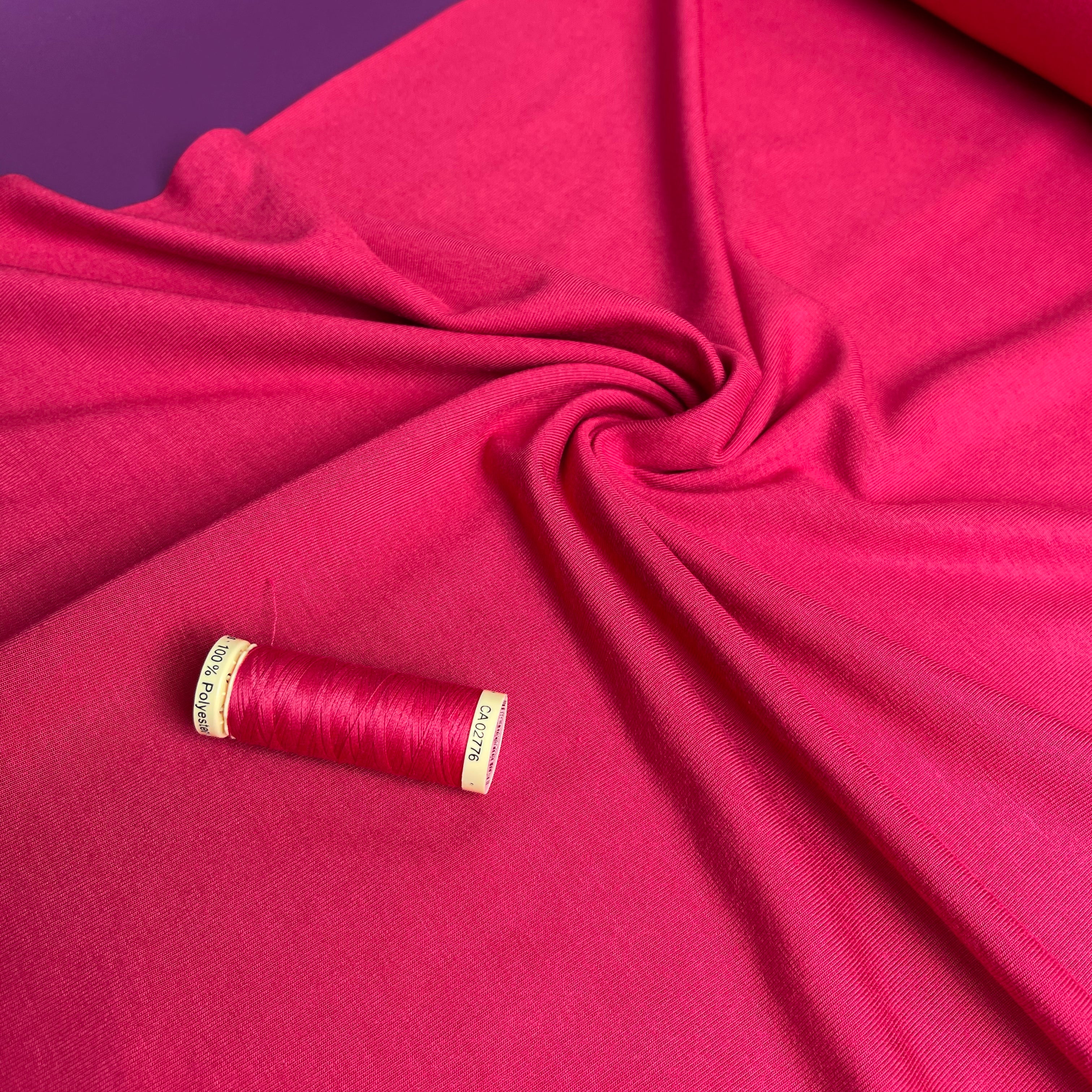 Bliss Strawberry Jersey Fabric with TENCEL™ Modal Fibres