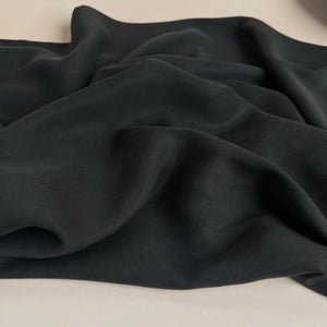 Lush Sandwashed Lyocell Twill in Black
