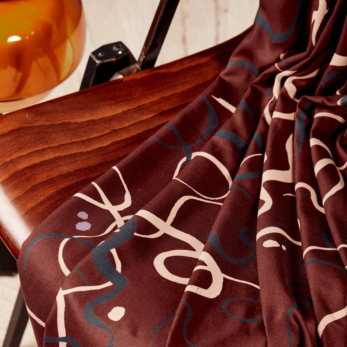Atelier Brunette - Misty Rust EcoVero™️ Viscose Twill Fabric