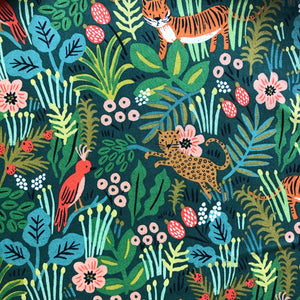 REMNANT 2.09 metres - Rifle Paper Co - Jungle Hunter Canvas from Menagerie