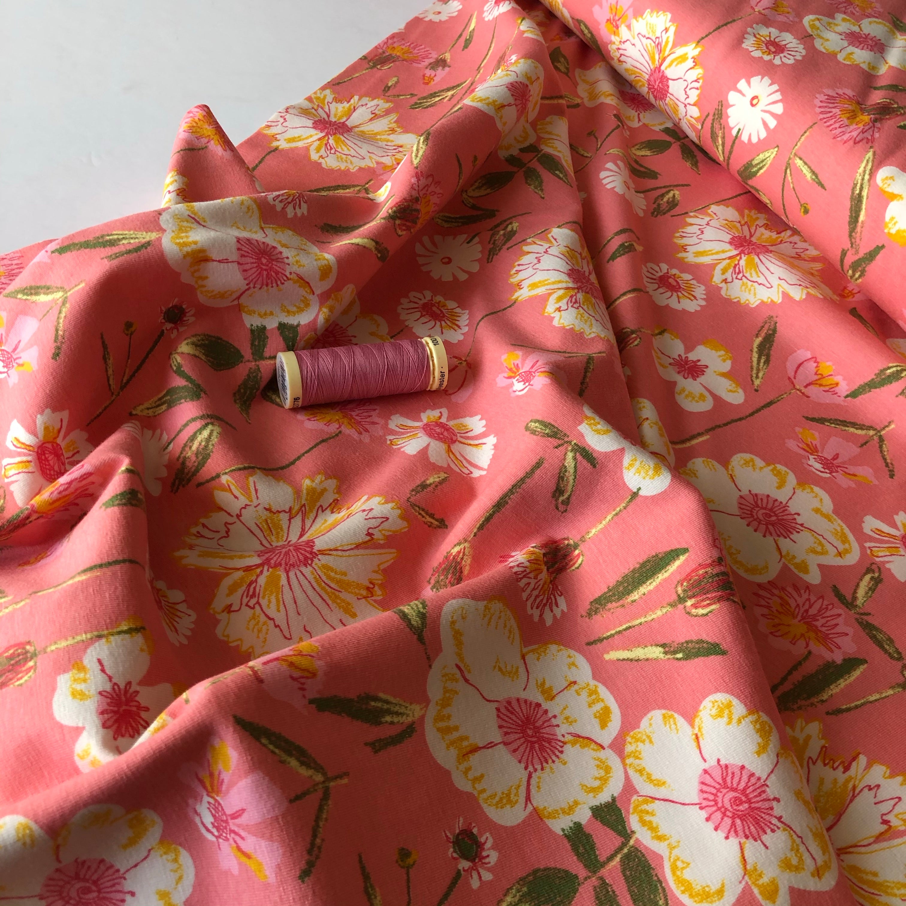 Art Gallery Fabrics - Perennial Printemps in Knit